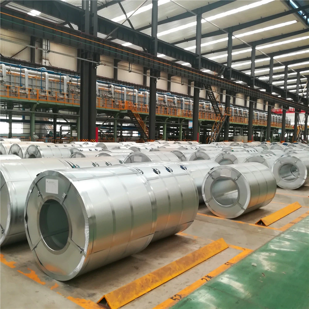 55% Al-Zn G550 Az150 Az60 Az40 0.45mm 0.5mm 0.6mm Antifinger Print Aluminum Zinc Alloy Coated Gl/ PPGL Price Galvalume Steel Coil/Prepainted Aluzinc Steel Coil