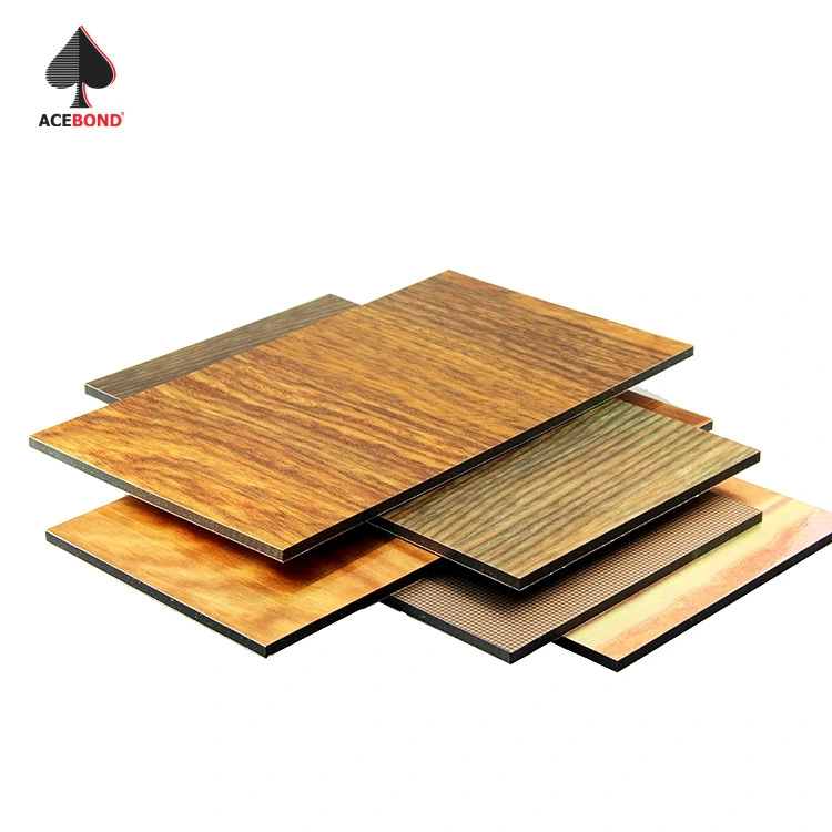 Fireproof Decoration ACP Sheet Aluminum Composite Panel with Wood Grain